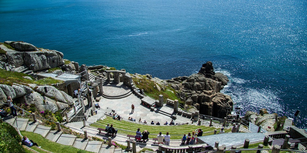 Enjoy a play at the Minack Theatre
